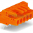 MCS MIDI Classic Розетка под пайку THT; 0.6 x 1.0 mm solder pin; угловые; Шаг контактов 5,08 мм; 17-пол.; оранжевые Wago 232-277 - MCS MIDI Classic Розетка под пайку THT; 0.6 x 1.0 mm solder pin; угловые; Шаг контактов 5,08 мм; 17-пол.; оранжевые Wago 232-277