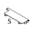 Interface cover (Fits for 98-0450045-x0LF main board) TSC TA210