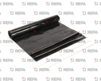 CINGHIA ONDULATA, SILICONE NERO,