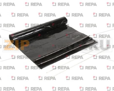 CINGHIA ONDULATA, SILICONE NERO, 