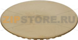 BURNER CAP PRINTED BRASS POLISHED 