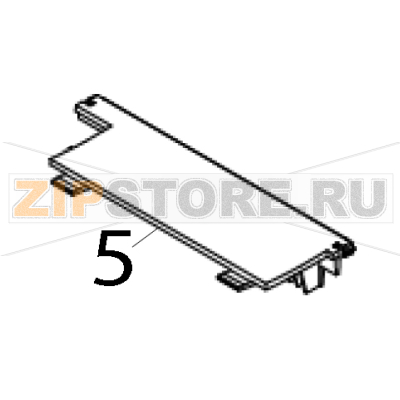 Interface cover (Fits for 98-0450045-01LF main board) TSC TA300 Interface cover (Fits for 98-0450045-01LF main board) TSC TA300Запчасть на деталировке под номером: 5