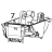 Print mechanism, 300 DPI Zebra ZD611 Direct Thermal