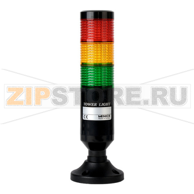 Колонна сигнальная, светодиодная, Ø: 45 мм Autonics PL4G-300-RYG-B 
