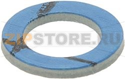 GASKET FLAT/ASBESTOS FREE ø10.5x6.5x1 mm 