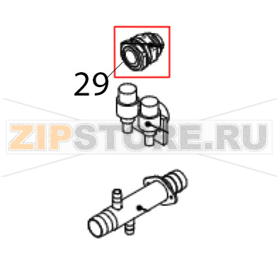 Гермовод PG-11 Abat ЛГ-60/20Г-01 Гермовод PG-11 Abat ЛГ-60/20Г-01Запчасть на деталировке под номером: 29