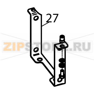 Wash pump support Fagor VPE-101 Wash pump support Fagor VPE-101Запчасть на деталировке под номером: 27Название запчасти Fagor на английском языке: Wash pump support VPE-101.