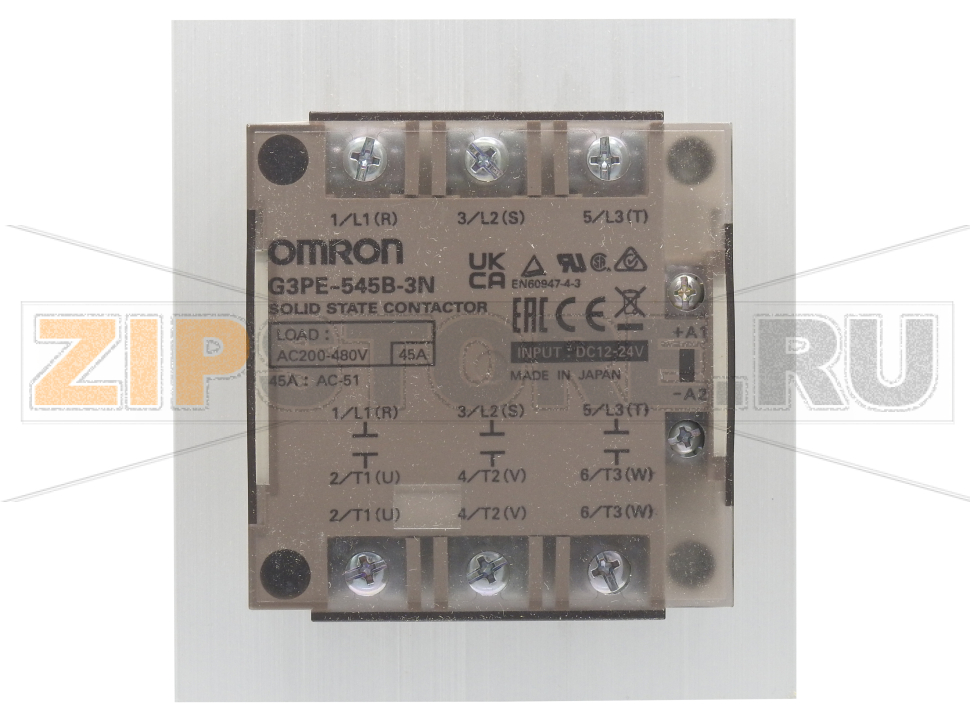 Реле твердотельное Omron G3PE-545B-3N 12-24VDC 