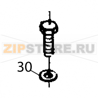 Washer A.5 Fagor FI-100 Washer A.5 Fagor FI-100Запчасть на деталировке под номером: 30Название запчасти Fagor на английском языке: Washer A.5 FI-100.
