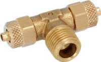 T-FITTING ø 1/4M NPT - ø 6/4 mm