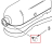 Thumb Screw Black KitchenAid 5KSM150PSE