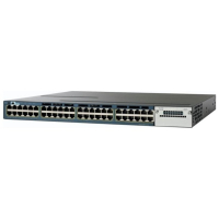 Коммутатор 48xGE (24 PoE), LAN Base Cisco WS-C3560X-48P-L