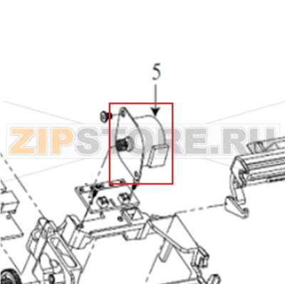 Stepping motor TSC Alpha-3RW Stepping motor TSC Alpha-3RWЗапчасть на сборочном чертеже под номером: 5Название запчасти на английском языке: Stepping motor TSC Alpha-3RW