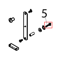 Screw M8x12 Silanos E1000