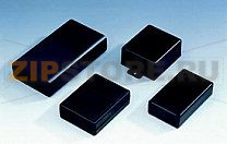 Корпус 124x30x72 мм, пластиковый, черный, 1 шт Strapubox 2515 SW 
