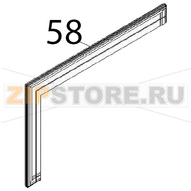 Gasket Angelo Po DS31 Gasket Angelo Po DS31Запчасть на деталировке под номером: 58