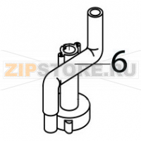 Pump-filter fitting pipe Brema M 350 Split