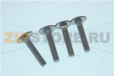 БОЛТ С ГРИБОВИДНОЙ ГОЛОВКОЙ И КВАДРАТНОЙ ШЕЙКОЙ RATIONAL 10.01.049P (4ШТ) 