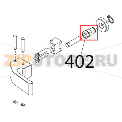 Boccola tirante SX piatto LX Sirman Anniversario 300 Boccola tirante SX piatto LX Sirman Anniversario 300Запчасть на деталировке под номером: 402