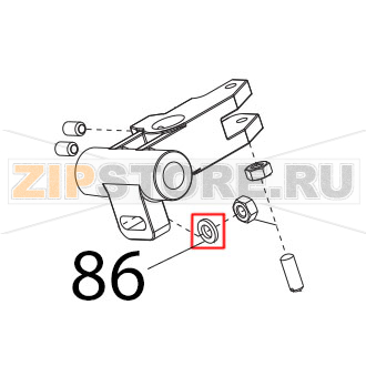 Rondella piana DIN125, D6 Sirman Mirra 300 Y09 Rondella piana DIN125, D6 Sirman Mirra 300 Y09Запчасть на деталировке под номером: 86