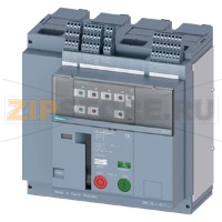 fixed-mounted circuit breakers 4-pole, frame size 0, IEC N conductor on the left In=800A to 690V, 50/60Hz AC Icu=55kA at 415V Icu=50kA at 500V Icu=42kA at 690V ETU360 electronic trip units LSIG rotary coding switch with tripped signaling switch, RTC and