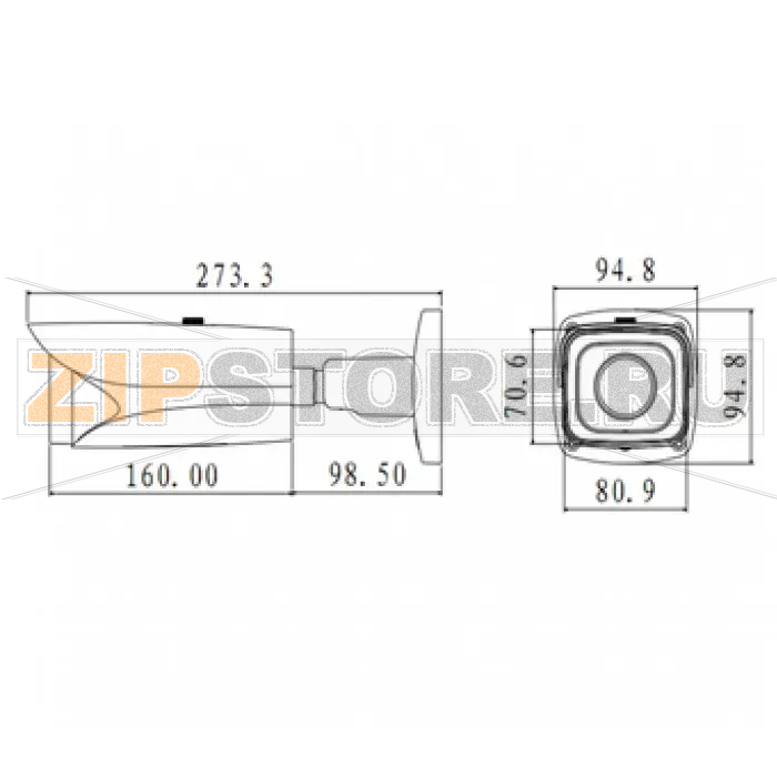 IP-камера Dahua IPC-HFW8301E-Z 