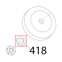 Rondella piana DIN125, D6 Sirman Mirra 250 C