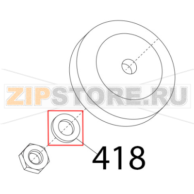 Rondella piana DIN125, D6 Sirman Mirra 250 C Rondella piana DIN125, D6 Sirman Mirra 250 CЗапчасть на деталировке под номером: 418