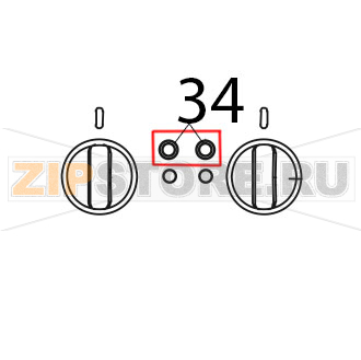 Transparent lamp holder D10 Tecnoinox P70IE7 Transparent lamp holder D10 Tecnoinox P70IE7Запчасть на деталировке под номером: 34