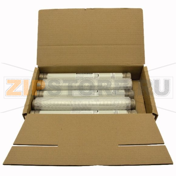 Предохранитель VT, 2 A, AC 15.5 kV, 80 кА, 327x41.3 мм, IEC US, тип E, 2E Eaton 15.5KV 2A 12" FUSE 
