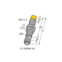 Датчик индуктивный Turck NI8U-G12-ADZ32X-B3131
