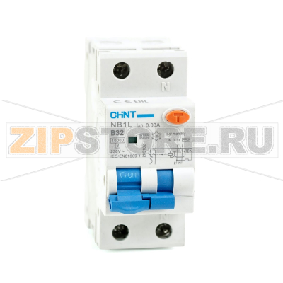 Дифавтомат 32 А, 30 мА, 10 кА Chint NB1L 