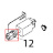 Pressa cavo Ø: 8 Angelo Po 1G1BR1E