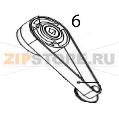 Blade cover Hurakan HKN-HM300M Blade cover Hurakan HKN-HM300MЗапчасть на деталировке под номером: 6