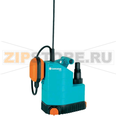 Насос погружной 7000 л/ч, всасывающий, 6 м Gardena 1780-20 