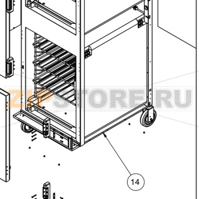 Нижняя панель Alto Shaam 1200-SK/III Нижняя панель Alto Shaam 1200-SK/IIIЗапчасть на сборочном чертеже под номером: 15Количество запчастей в комплекте: 1