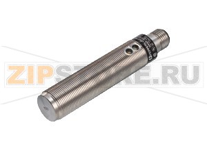 Индуктивный датчик Inductive sensor NMB5-18GM85-US-FE-V12 Pepperl+Fuchs General specificationsSwitching functionNormally open (NO)Output typeTwo-wireRated operating distance5 mmInstallationflushOutput polarityAC/DCAssured operating distance0 ... 4.05 mmActuating elementFerrous targetsReduction factor rAl 0Reduction factor rCu 0Reduction factor r304 0.4 - 0.7Reduction factor rSt37 1Reduction factor rBrass 0Nominal ratingsOperating voltage DC20 ... 300 VOperating voltage AC20 ... 250 VSwitching frequency15 HzHysteresis3 ... 15  typ. 5  %Reverse polarity protectionyesShort-circuit protectionyesVoltage drop&le 7 VOperating current8 ... 200 mAOff-state current&le 1.3 mAError indicatorLED, green/yellow (Alternate Flashing) - Short circuit/overload indicationIndicators/operating meansOperation indicatorDual LEDGreen: powerYellow: outputApprovals and certificatesUL approvalcULus Listed, General PurposeCSA approvalcCSAus Listed, General PurposeCCC approvalCertified by China Compulsory Certification (CCC)Ambient conditionsAmbient temperature-25 ... 70 °C (-13 ... 158 °F)Mechanical specificationsConnection typeConnector 1/2"-20 UN , 3-pinHousing materialStainless steel 1.4305 / AISI 303Sensing faceStainless steel 1.4305 / AISI 303Housing diameter18 mmDegree of protectionIP67