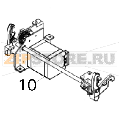 Stepping motor assembly (600 dpi) TSC TX300 Stepping motor assembly (600 dpi) TSC TX300Запчасть на деталировке под номером: 10