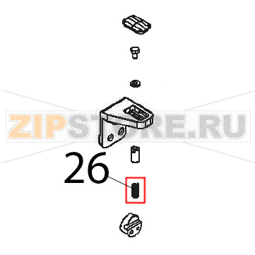 Spring Angelo Po FX61E2 Spring Angelo Po FX61E2Запчасть на деталировке под номером: 26