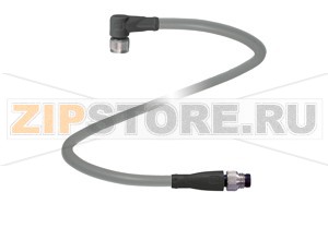 Кабель датчика-исполнительного устройства Connection cable V31-WM-3M-PVC-V31-GM Pepperl+Fuchs Описание оборудованияDouble-ended cordset, M8 to M8, PVC cable, 4-pin