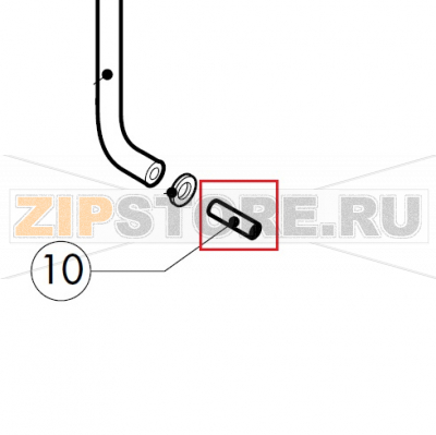 Door handle spacer Lainox MVE051P                                                                                          Door handle spacer Lainox MVE051PЗапчасть на сборочном чертеже под номером: 10Название запчасти на итальянском языке языке: Door handle spacer Lainox MVE051P
