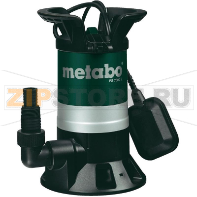 Насос погружной для откачивания стоков 7500 л/ч, 5 м Metabo 0250750000 