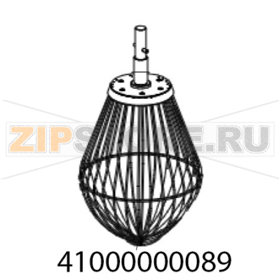 Венчик с тонкими прутьями Abat МПЛ-40 Венчик с тонкими прутьями Abat МПЛ-40Запчасть на деталировке под номером: 41000000089