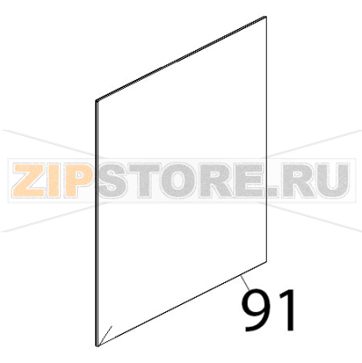 Vetro int. 654x771x6 TFL Unox XV 703G Vetro int. 654x771x6 TFL Unox XV 703GЗапчасть на деталировке под номером: 91