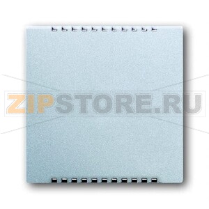 Накладка для усилителя мощности светорегулятора, серебристый алюминий ABB 2CKA006599A2885 