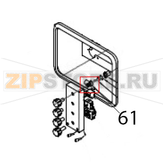 Valve Hurakan HKN-XF023 Valve Hurakan HKN-XF023Запчасть на деталировке под номером: 61