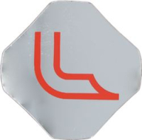 НАКЛАДКА ХРОМИРОВАННАЯ "L" LOTUS