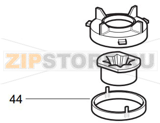 Верхняя крышка держателя жернова  Saeco Royal Office Верхняя крышка держателя жернова  для кофемашины Saeco Royal OfficeЗапчасть на деталировке под номером: 44Количество запчастей в комплекте: 1Оригинальное название запчасти Copertura x macina superiore