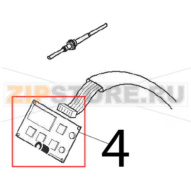 Board Angelo Po 04WFR3ED Board Angelo Po 04WFR3EDЗапчасть на деталировке под номером: 4