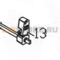 Направляющая этикеток TSC TDP-244  Направляющая этикеток для принтера TSC TDP-244 Запчасть на сборочном чертеже под номером: 13Количество запчастей в комплекте: 1Название запчасти TSC на английском языке: LABEL GUIDE, MOQ 5 pcs